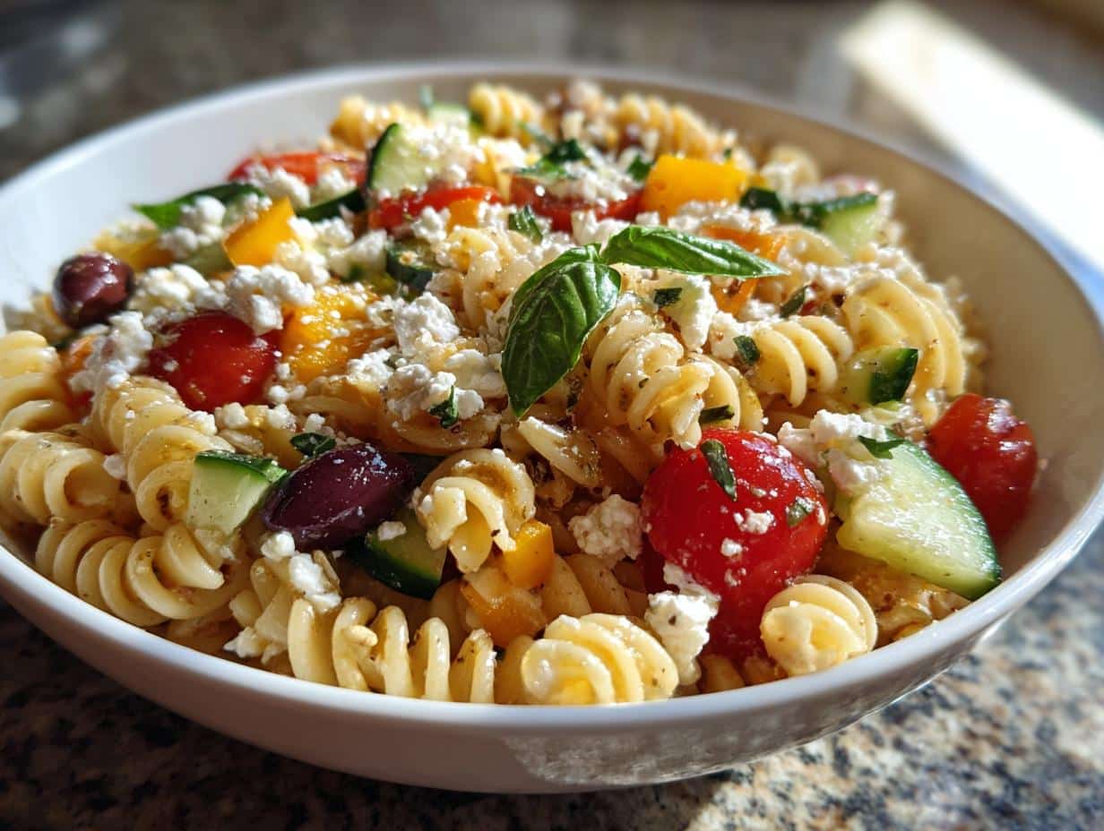 20-Minute Garden Pasta Salad You’ll Instantly Crave