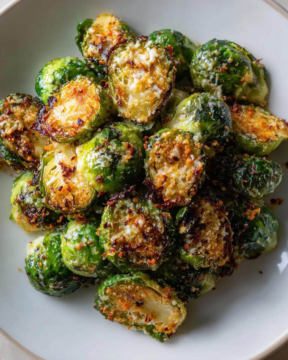 Garlic Parmesan Brussels Sprouts - detail 1