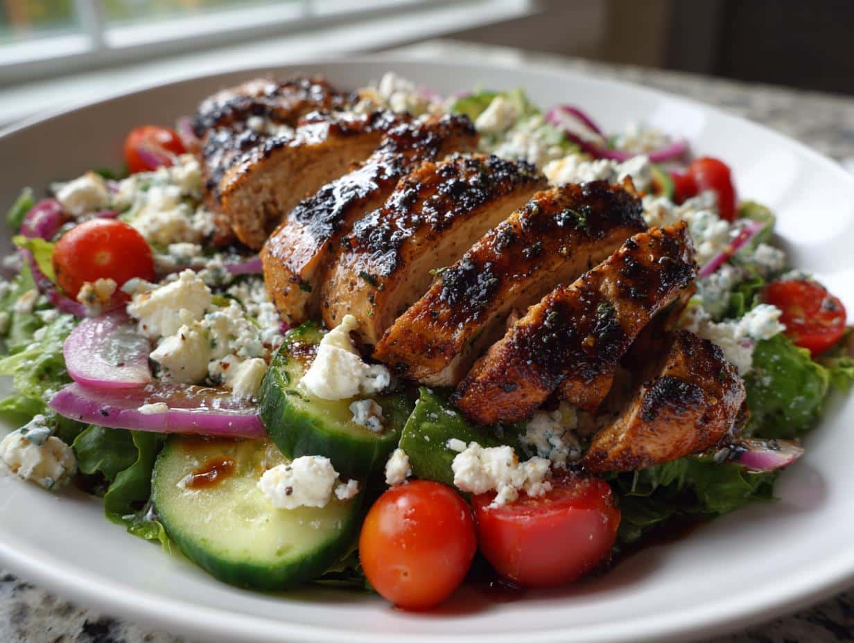 Juicy Grilled Chicken Salad Recipe Ready in 30 Minutes