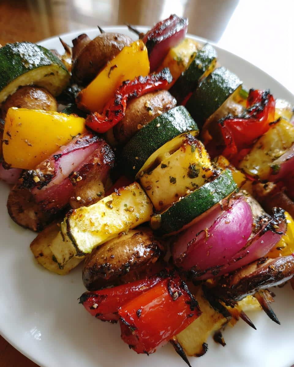 Grilled Veggie Skewers - detail 1