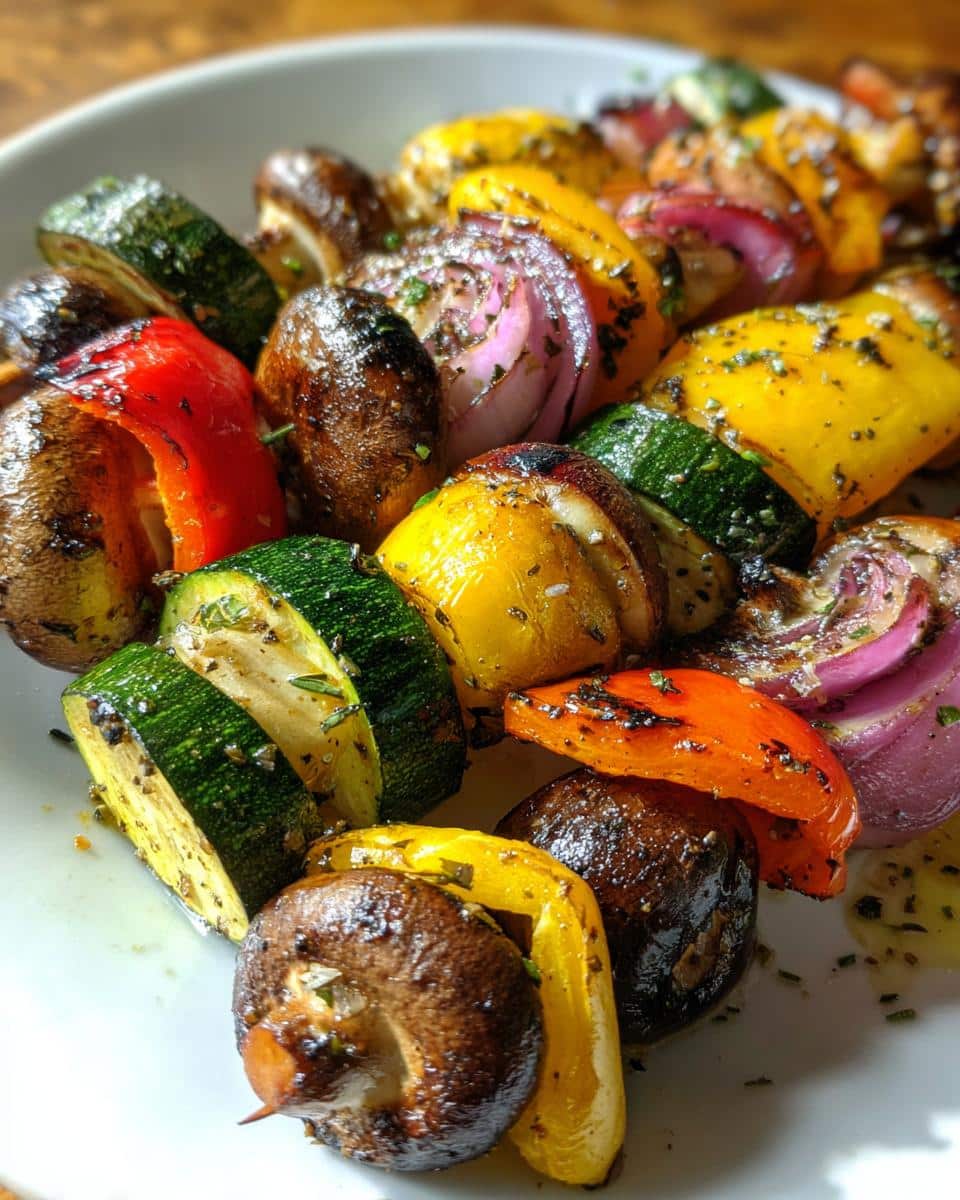 Grilled Veggie Skewers - detail 3