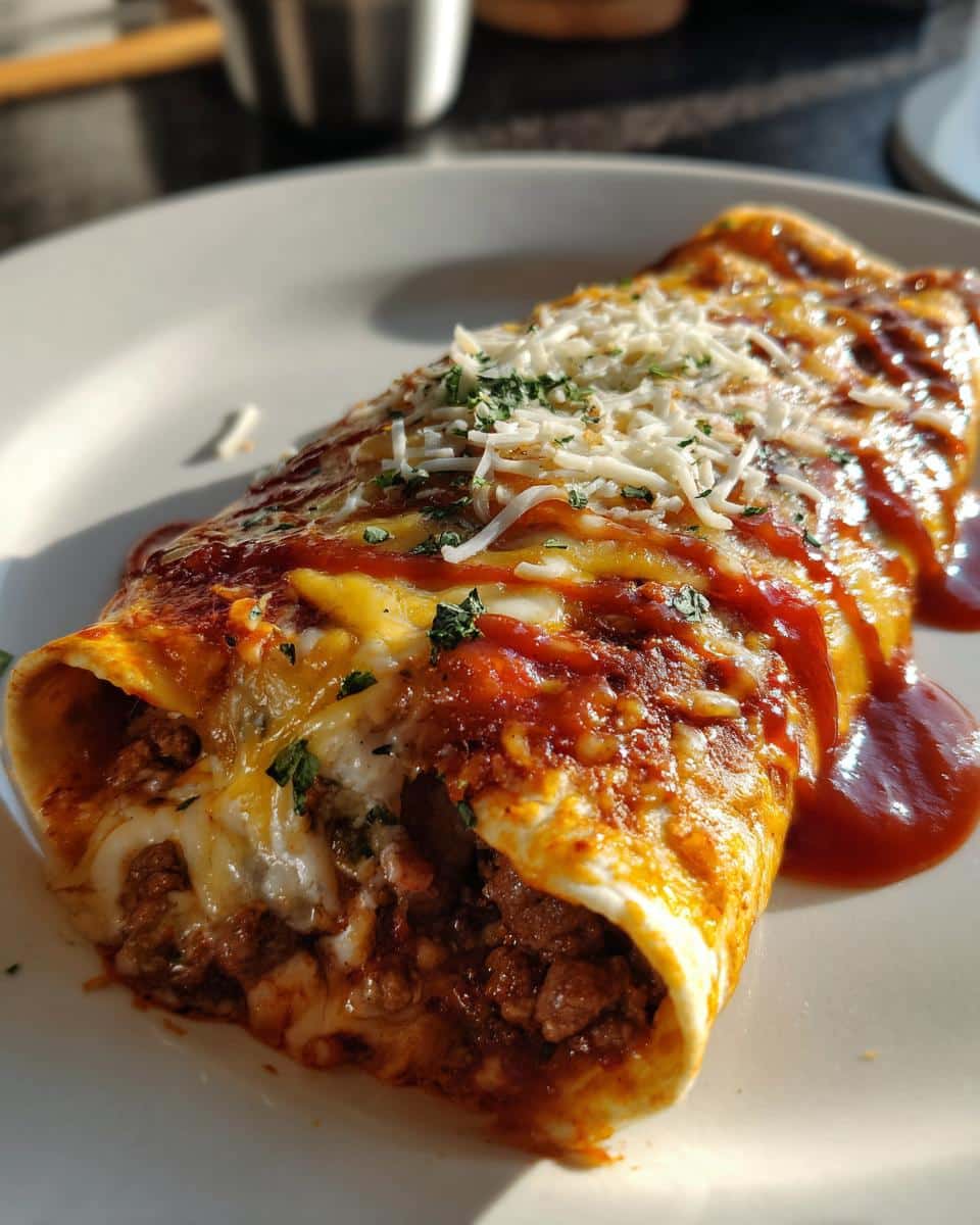 Ground Beef Enchiladas - detail 3