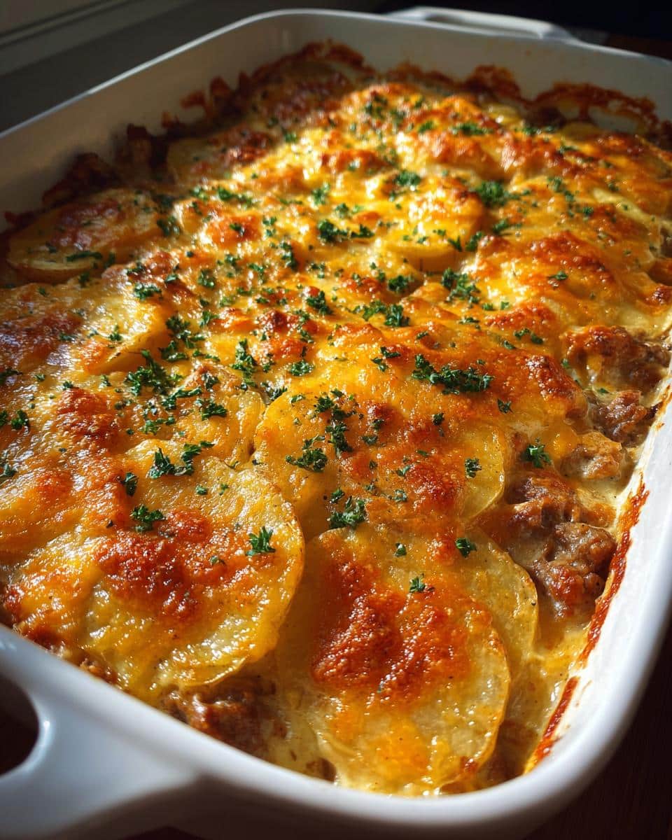 Ground Beef & Potato Casserole - detail 1
