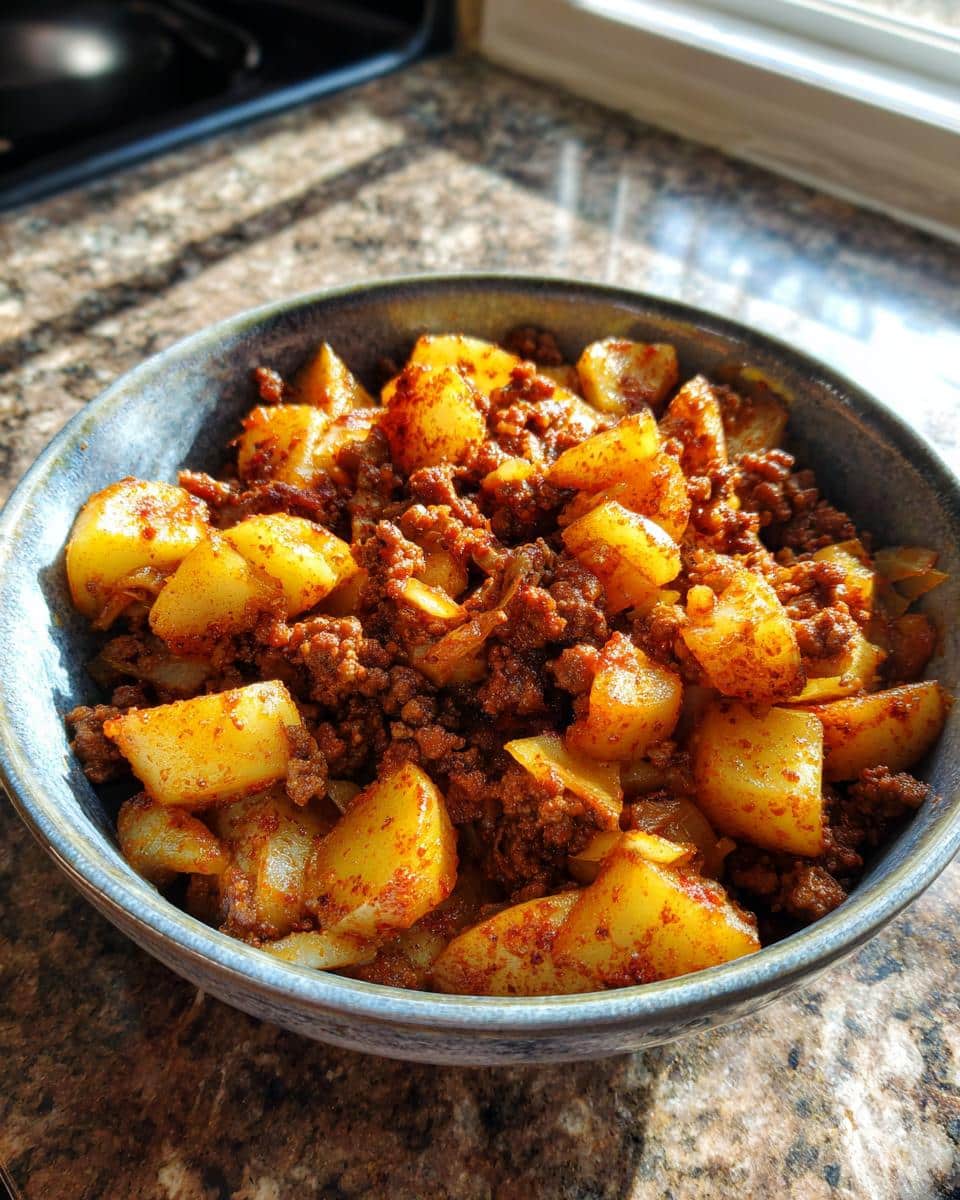 Ground Beef and Potatoes - detail 3