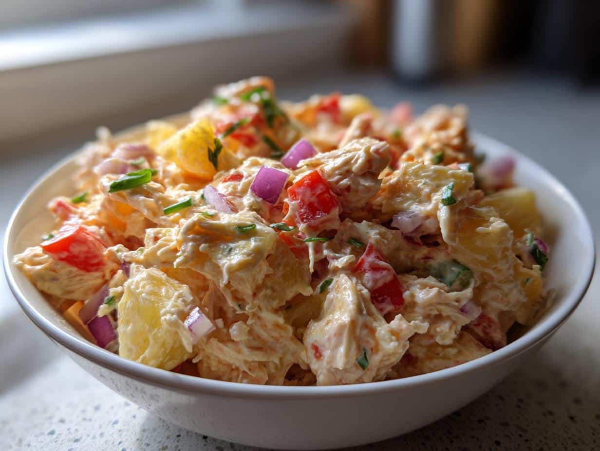 Irresistible Hawaiian Chicken Salad Recipe in 15 Minutes