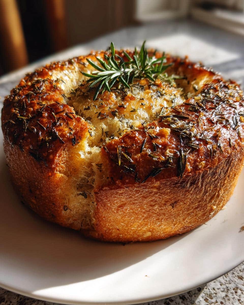 Herb Bread Bowl - detail 3