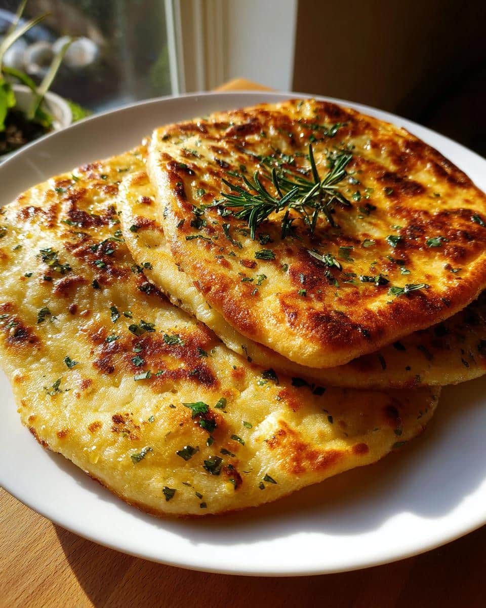 Herb Flatbread - detail 2