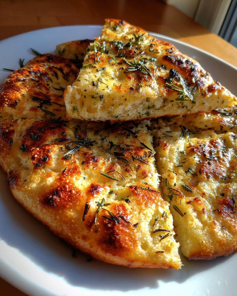 Herb Flatbread - detail 3