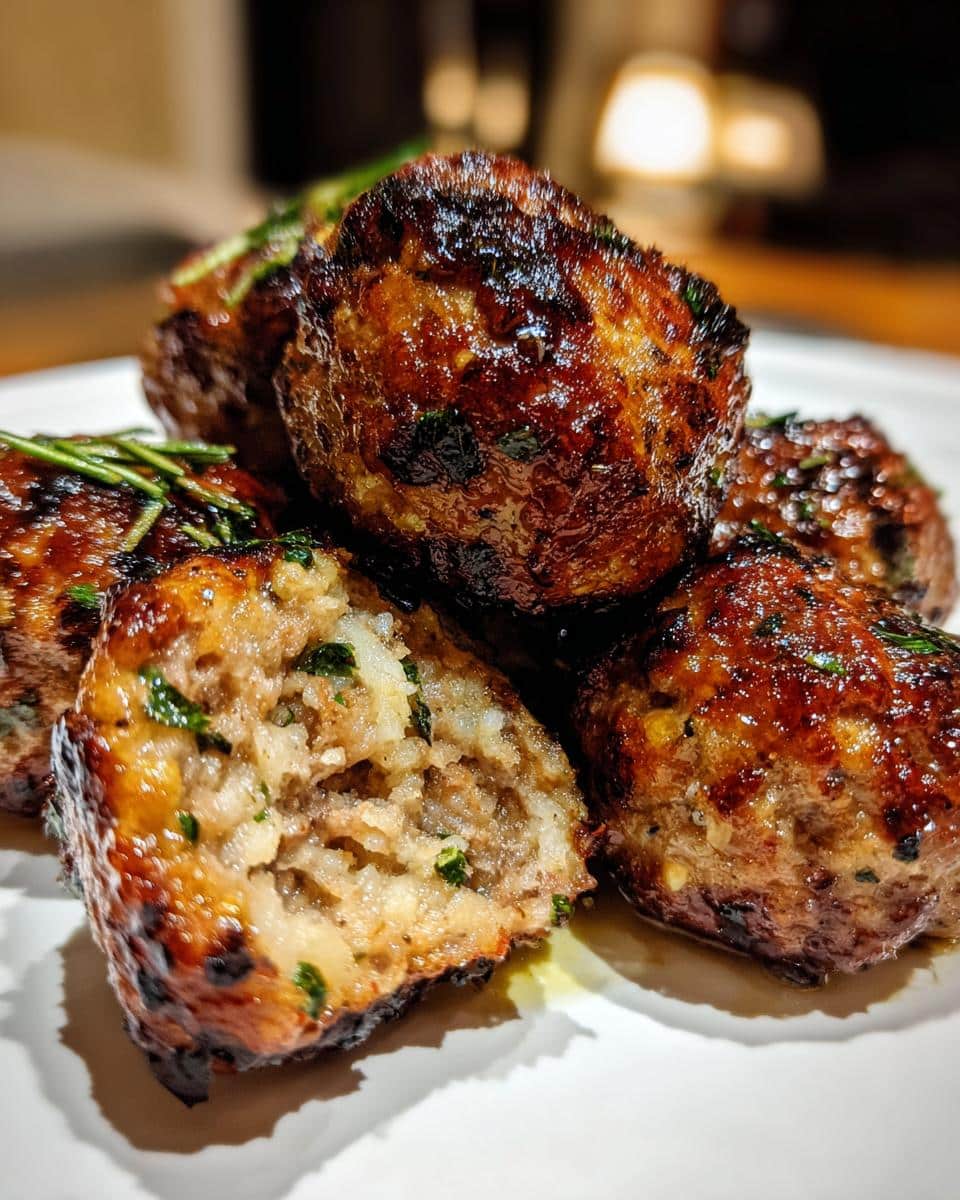 Italian Meatballs - detail 3