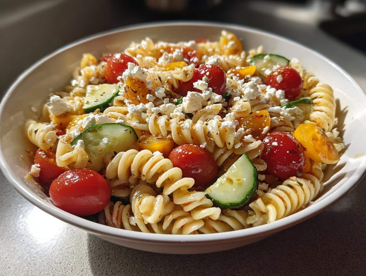 25-Minute Pasta Salad Recipe: Irresistible & Fresh