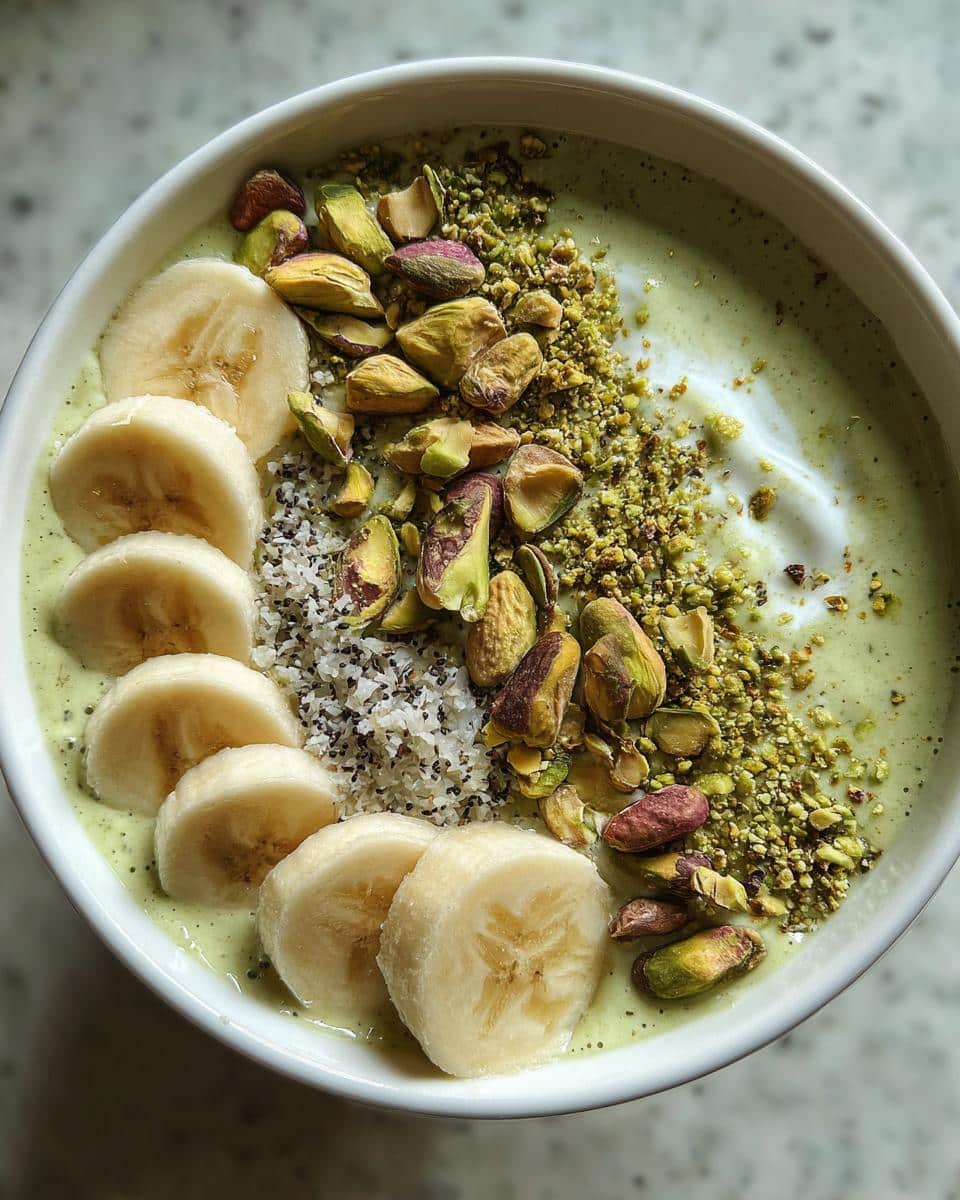 Pistachio Smoothie Bowl - detail 3