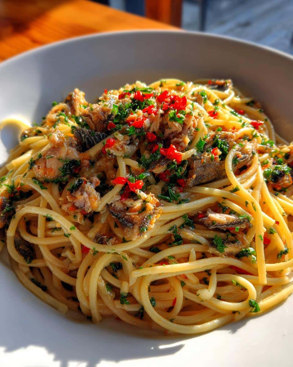 Sardine Spaghetti - detail 1
