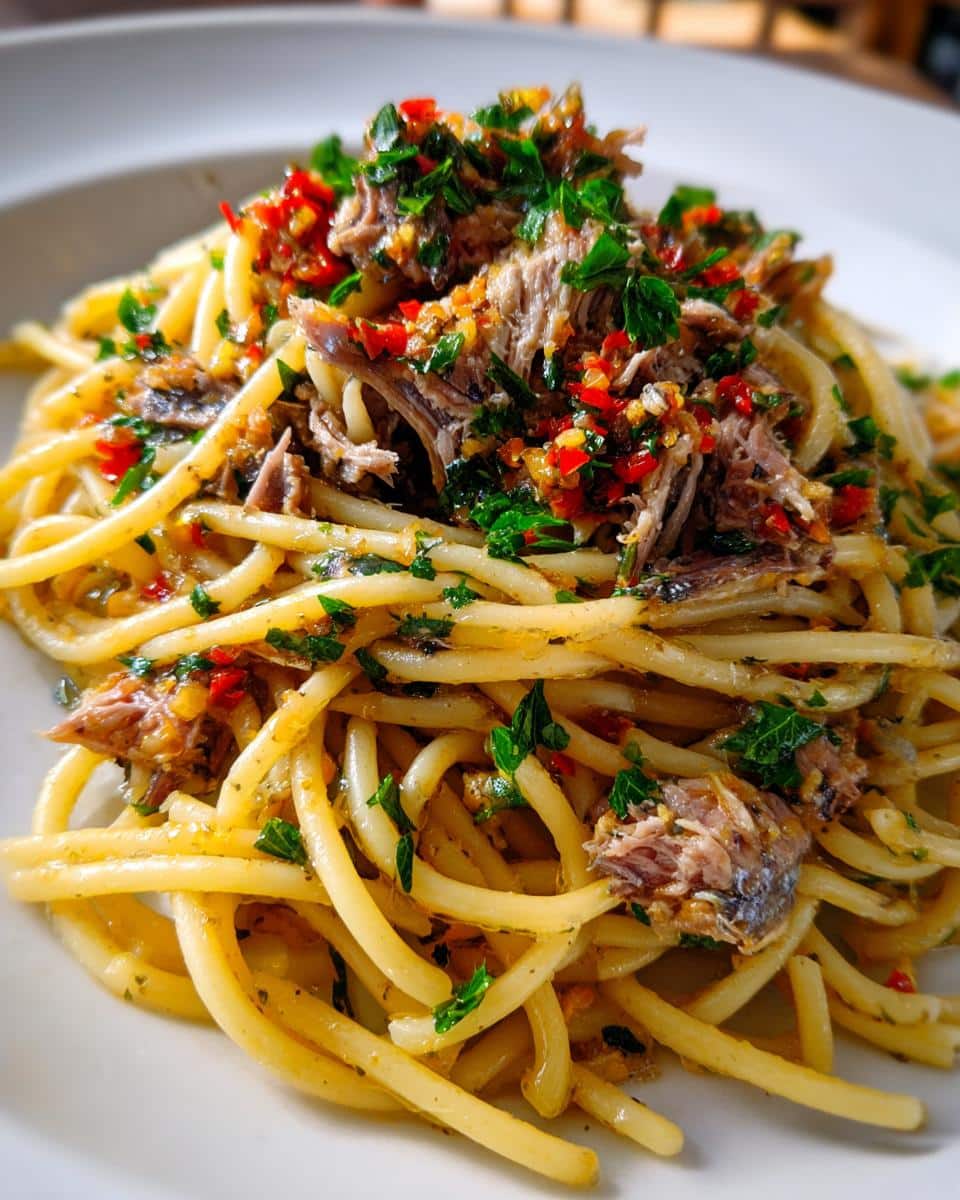 Sardine Spaghetti - detail 2