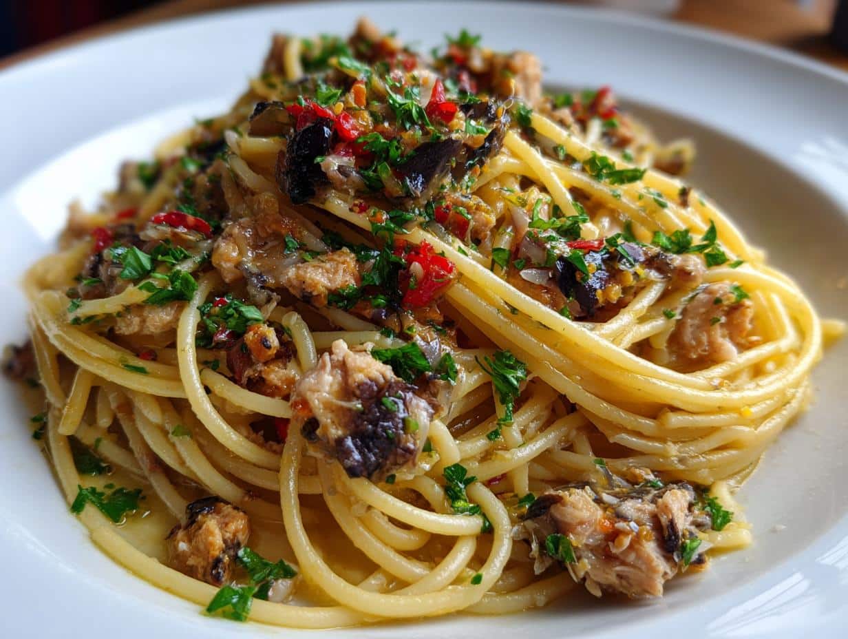 20-Minute Sardine Spaghetti: A Pantry Hero You’ll Crave