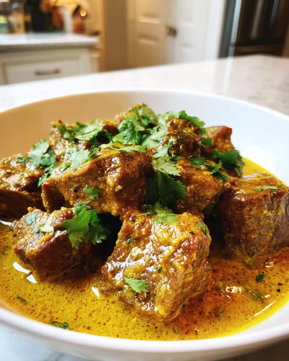 Slow Cooker Beef Coconut Curry - detail 1