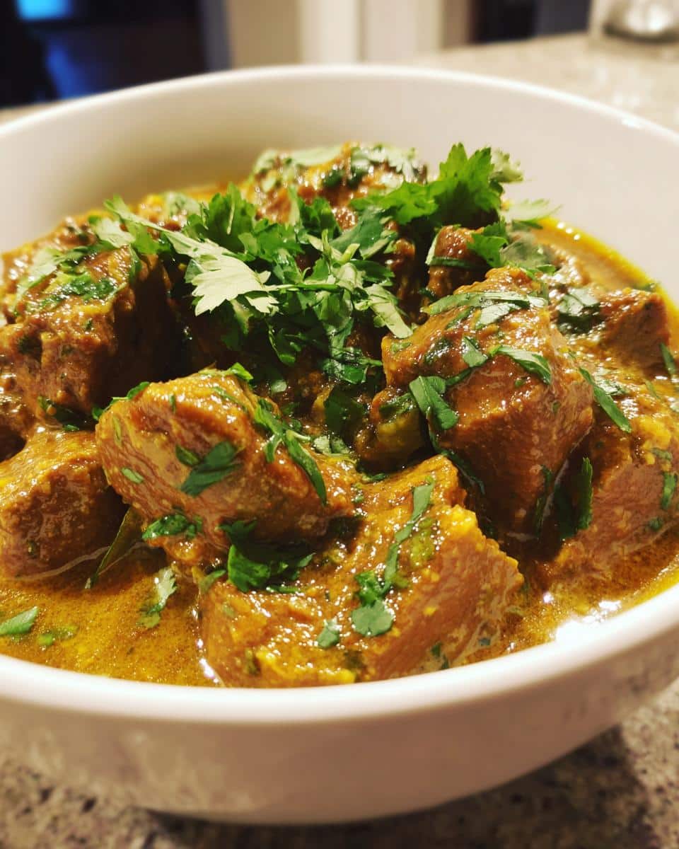 Slow Cooker Beef Coconut Curry - detail 3