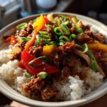 Spicy Ground Beef Stir-Fry Bowl