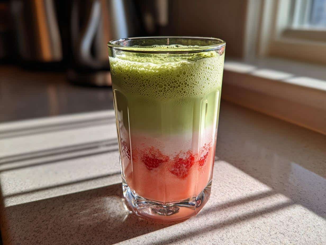 Irresistible Strawberry Matcha Latte Recipe in 5 Minutes