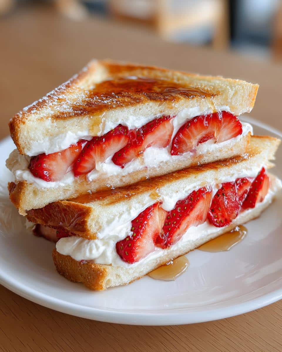 Strawberry Sandwich - detail 2