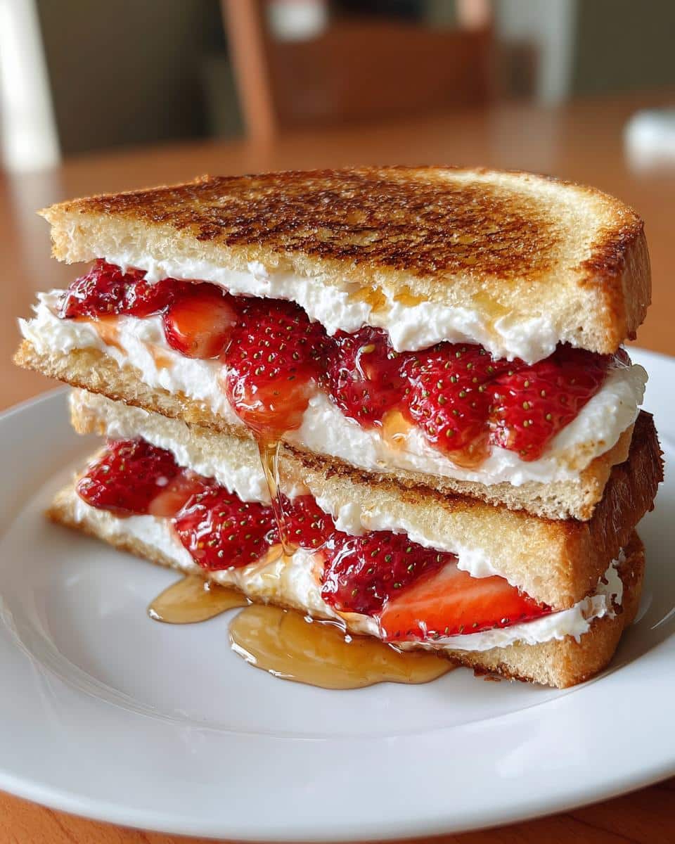 Strawberry Sandwich - detail 3