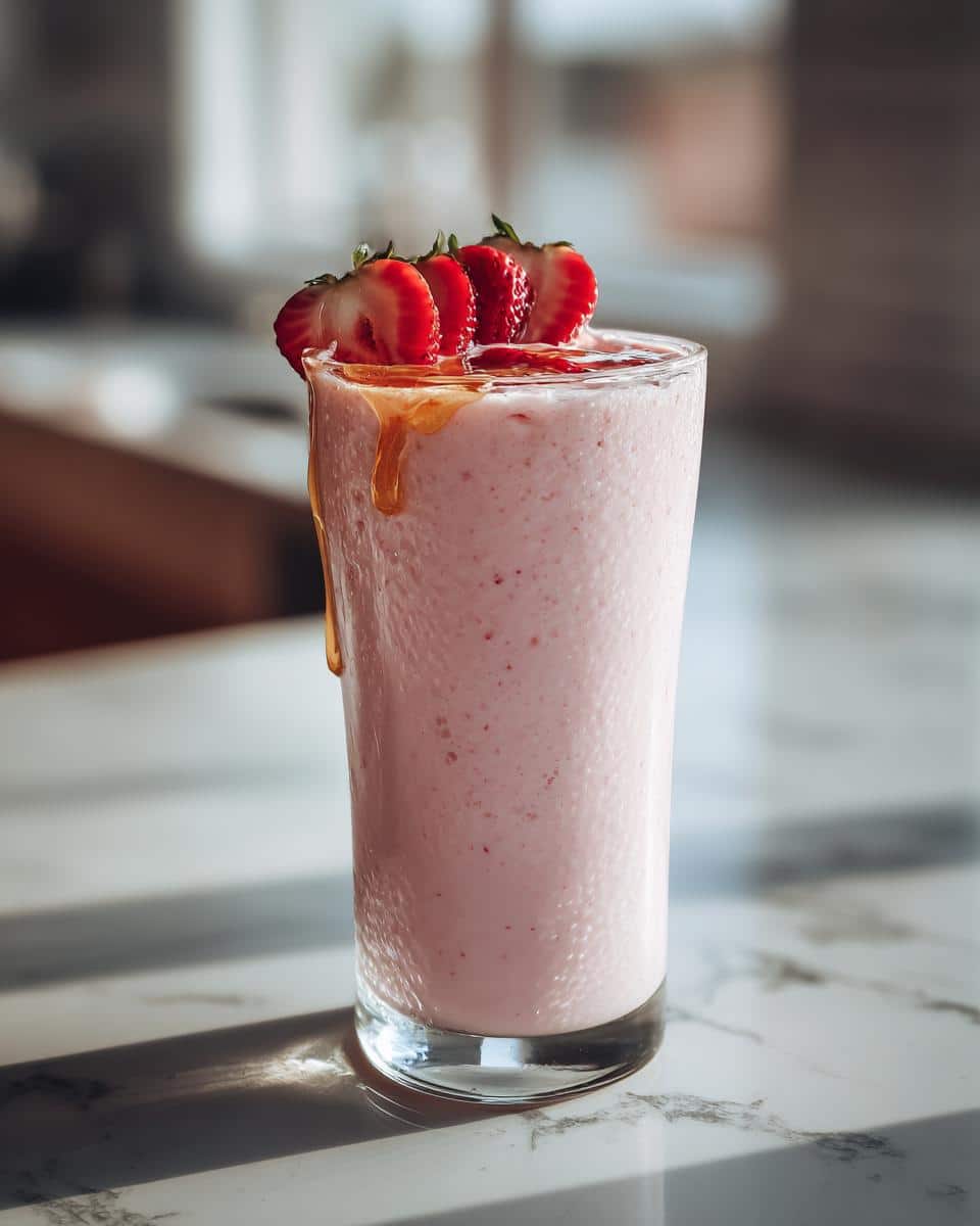 Strawberry Yogurt Smoothie - detail 1
