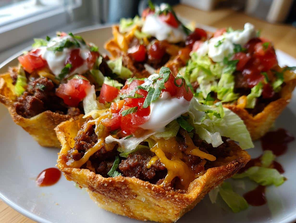 30-Minute Crispy Taco Cups That Disappear Instantly