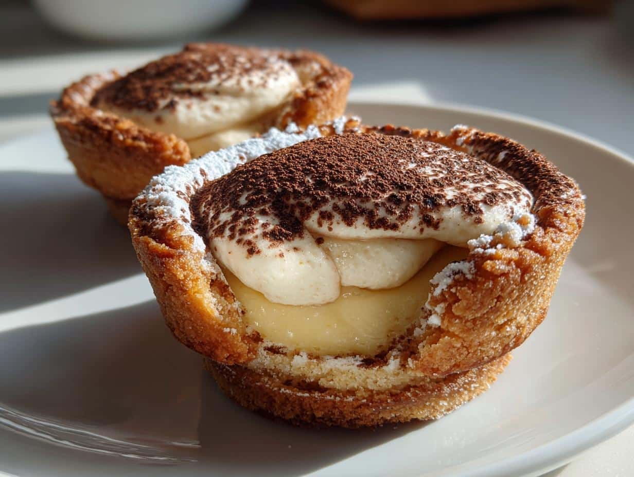 Irresistible Tiramisu Cookie Cups – 1 Bite Will Hook You