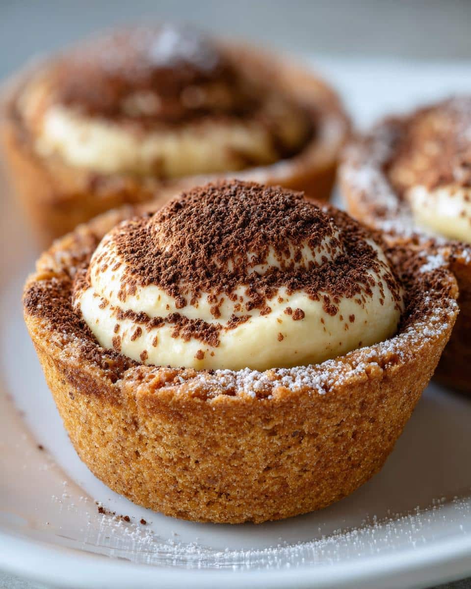 Tiramisu Cookie Cups - detail 2