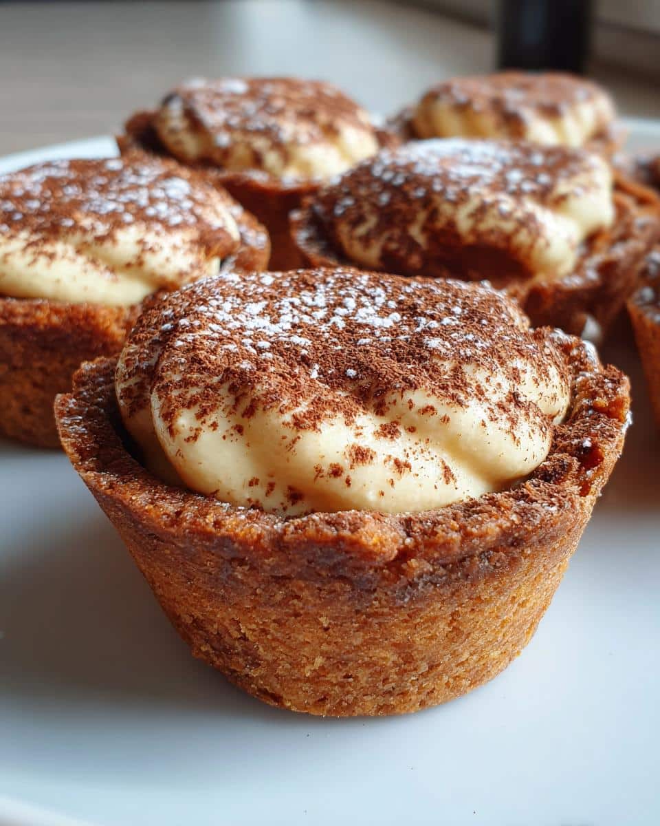 Tiramisu Cookie Cups - detail 4