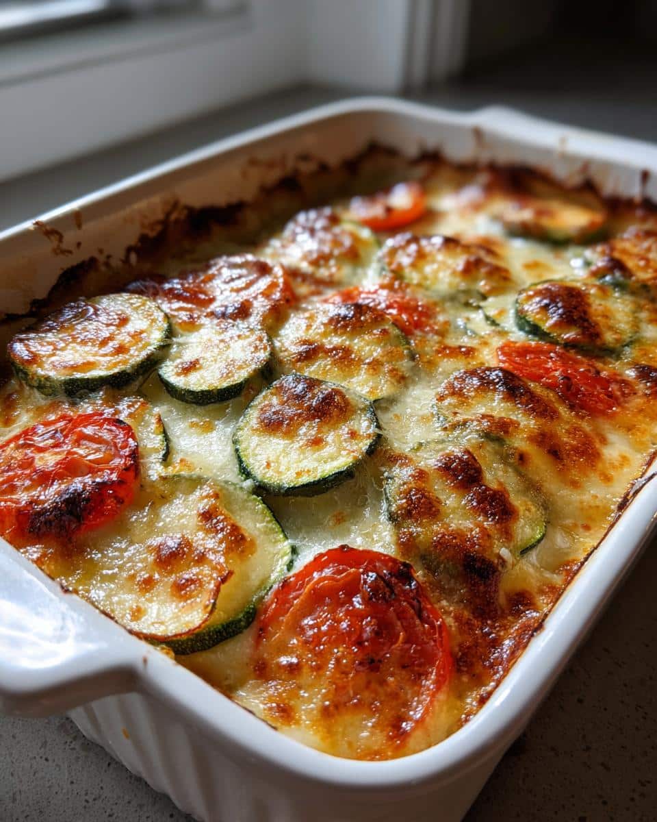 Tomato Zucchini Gratin - detail 1