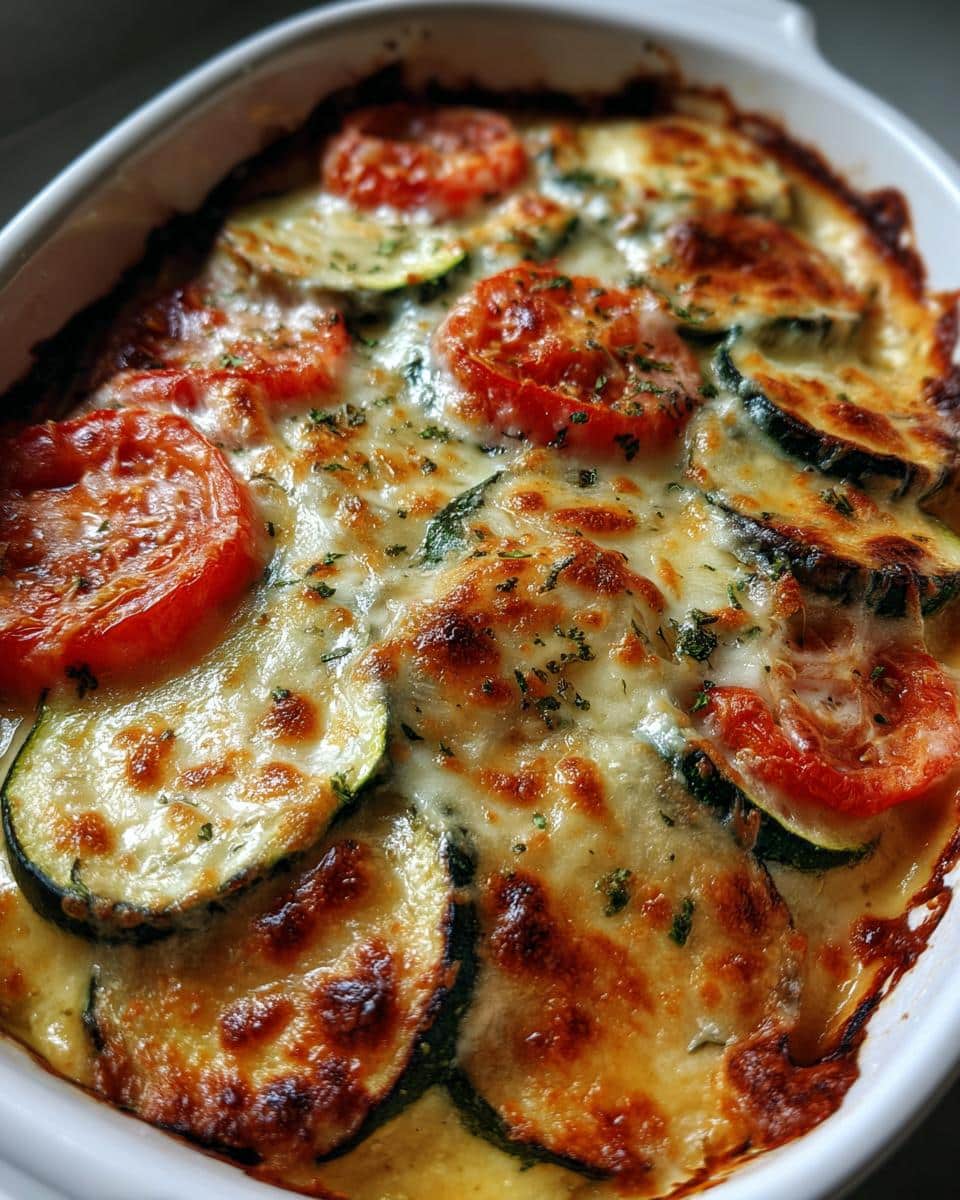 Tomato Zucchini Gratin - detail 3