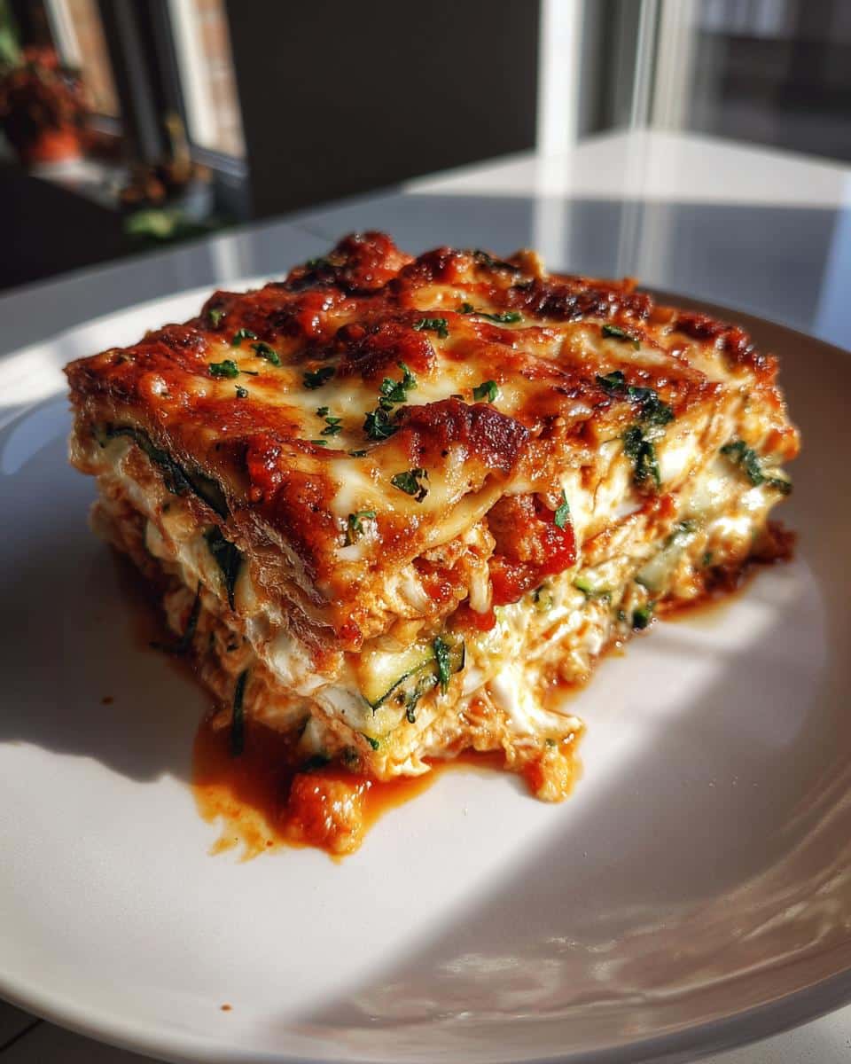 Vegetable Lasagna - detail 1