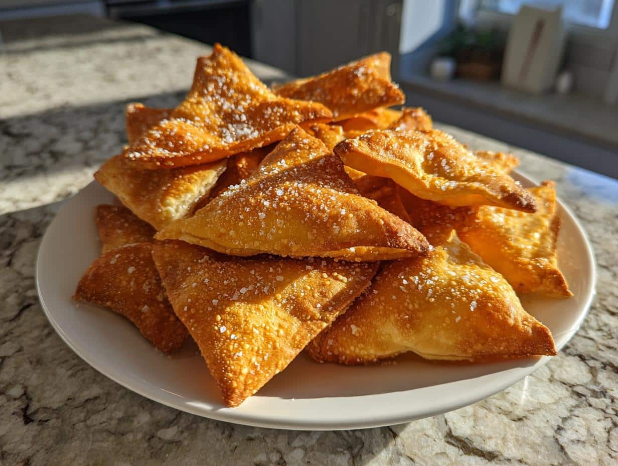 10-Minute Air-Fryer Pita That’s Dangerously Crispy