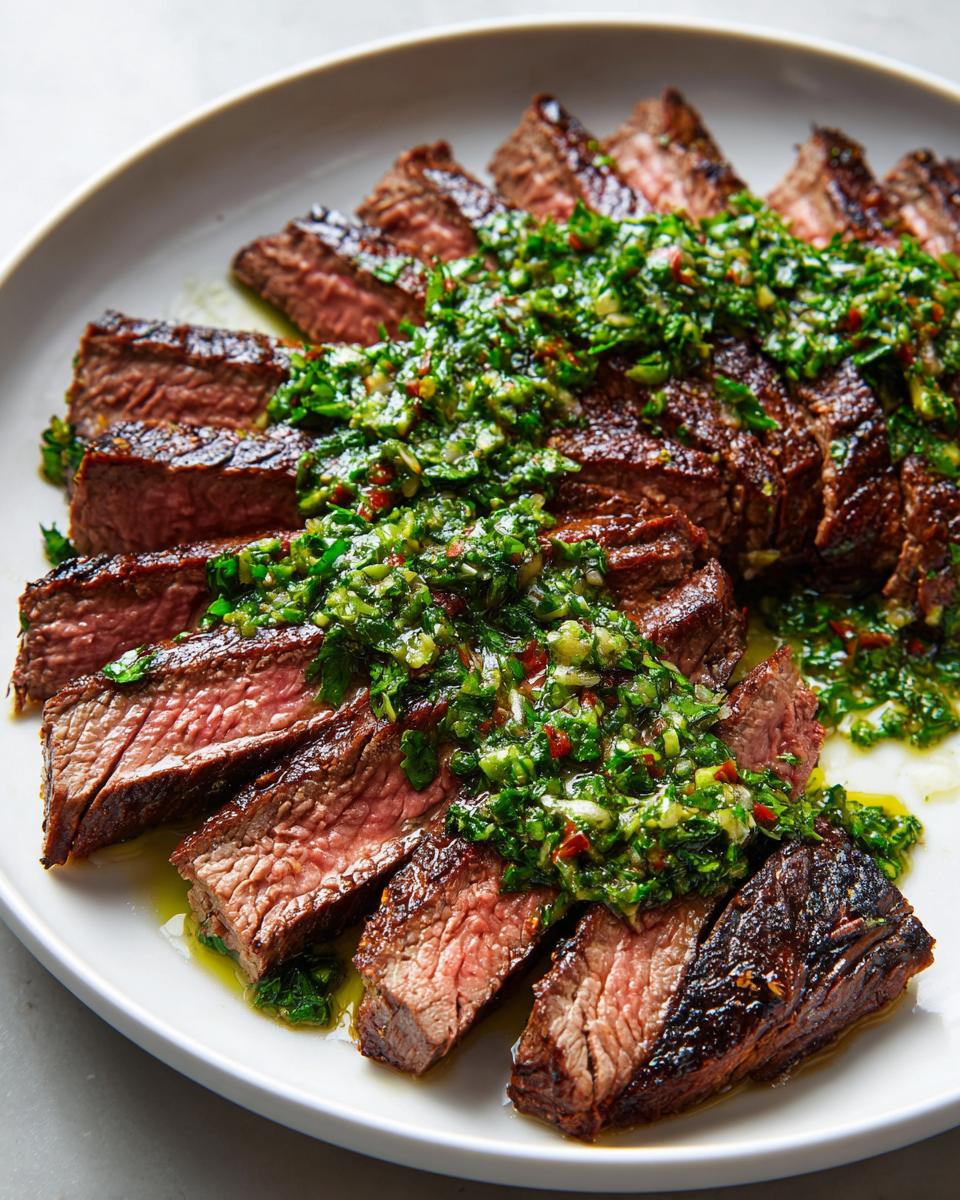 Argentinean Chimichurri Steak - detail 2