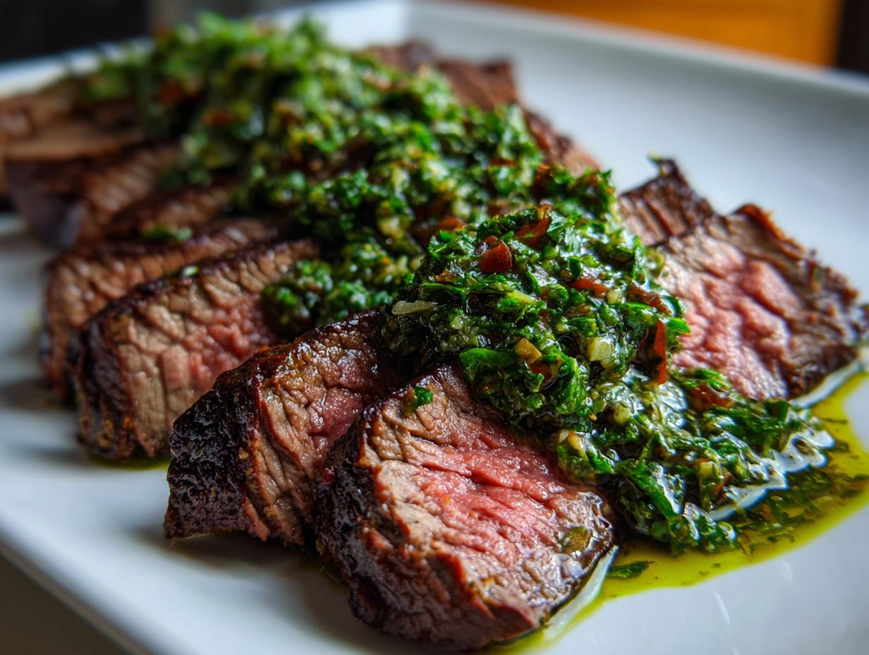 Juicy Argentinean Chimichurri Steak in 30 Minutes Flat