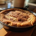 Brown-Butter Snickerdoodle Skillet Cookie