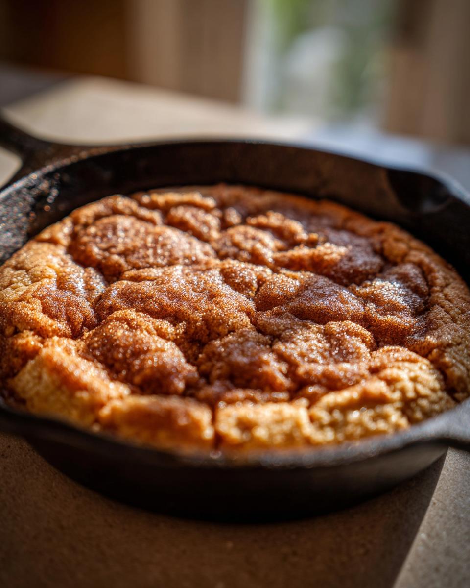 Brown-Butter Snickerdoodle Skillet Cookie - detail 2