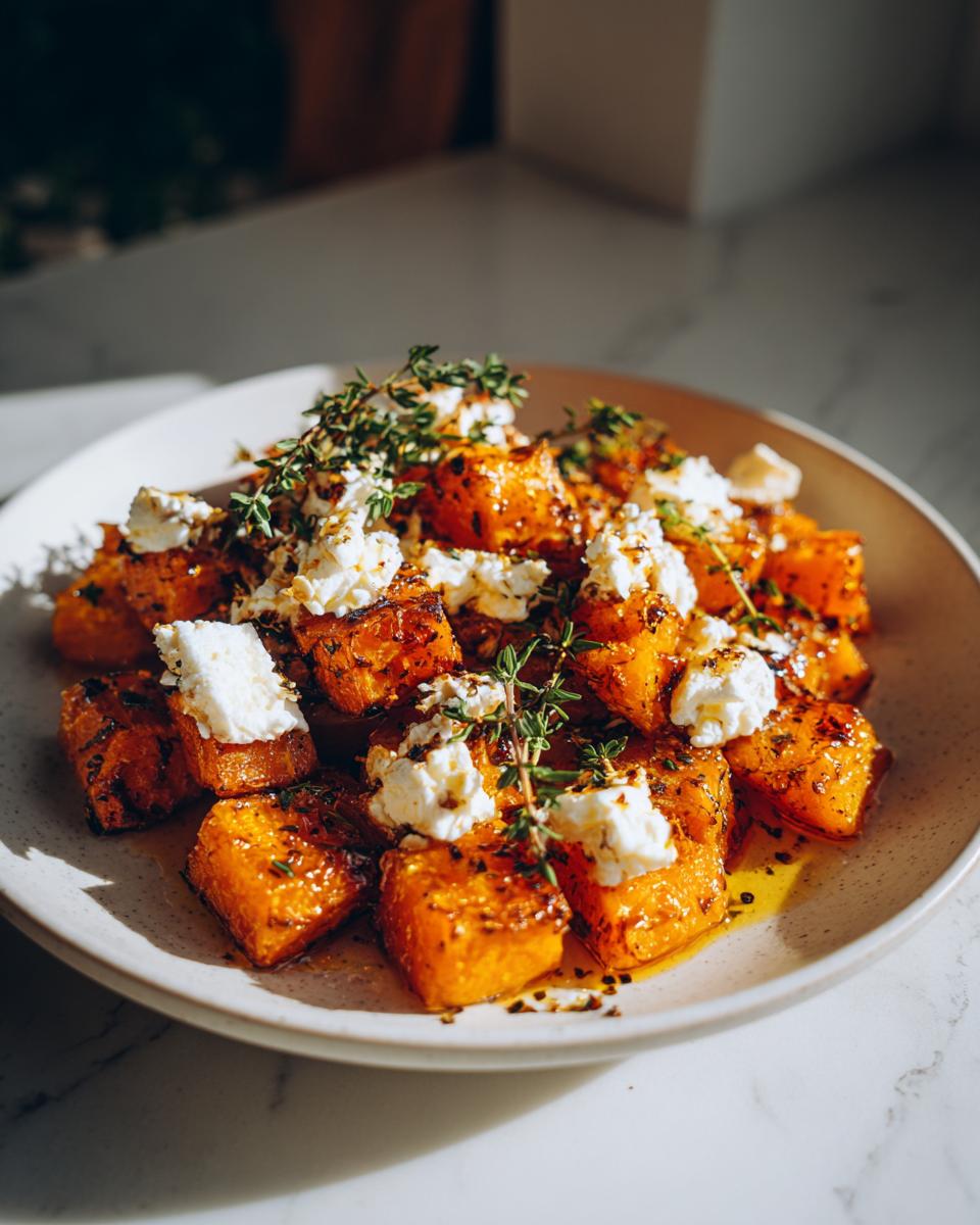 Butternut Squash with Goat Cheese and Honey - detail 2