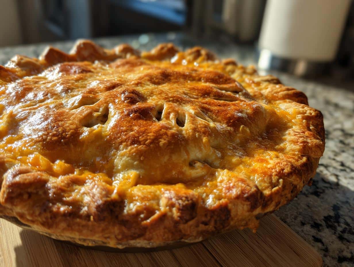 “Amazing 5-Ingredient Chicken No-Pot Pie – So Easy!”