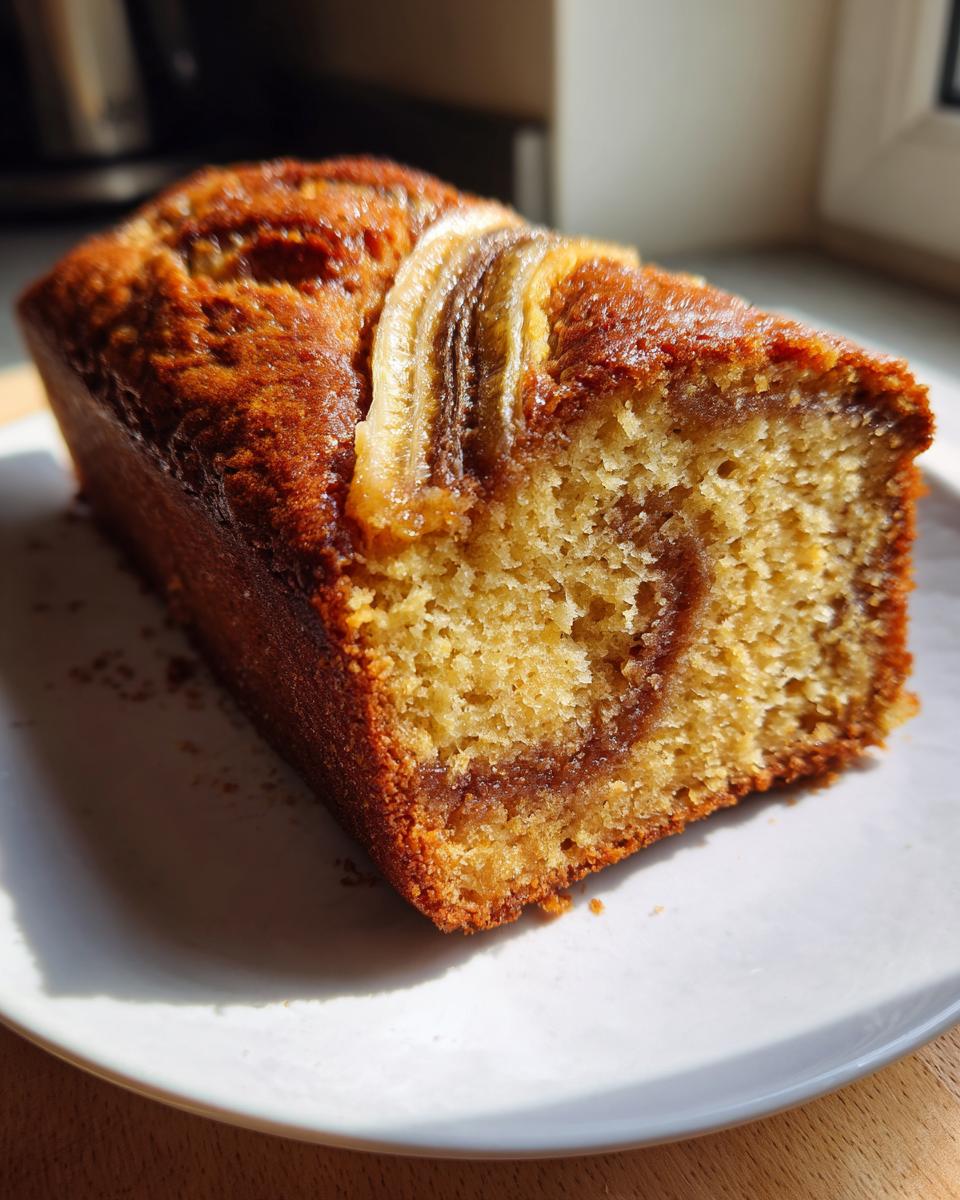 Cinnamon Swirl Banana Bread - detail 1