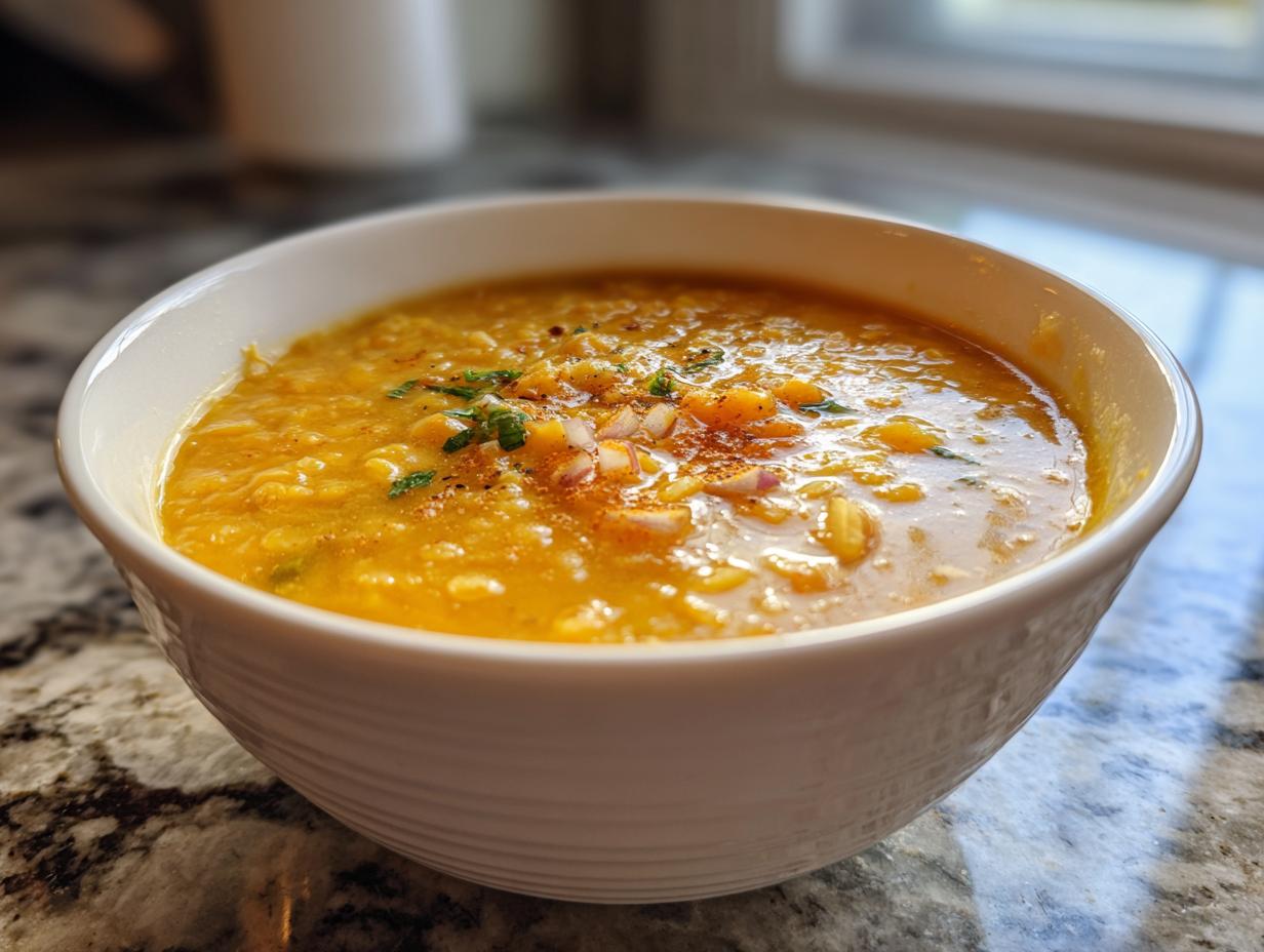 Creamy 35-Min Coconut Curry Lentil Soup You’ll Crave Daily