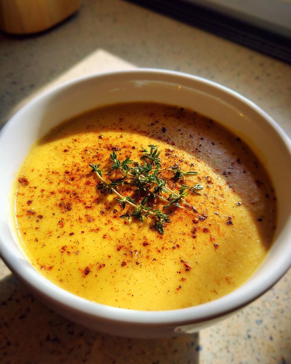Creamy Roasted Cauliflower Soup - detail 1