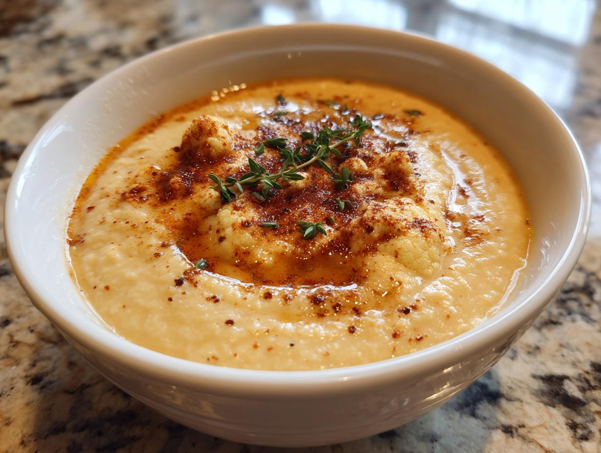 Velvet 1-Hour Creamy Roasted Cauliflower Soup Magic