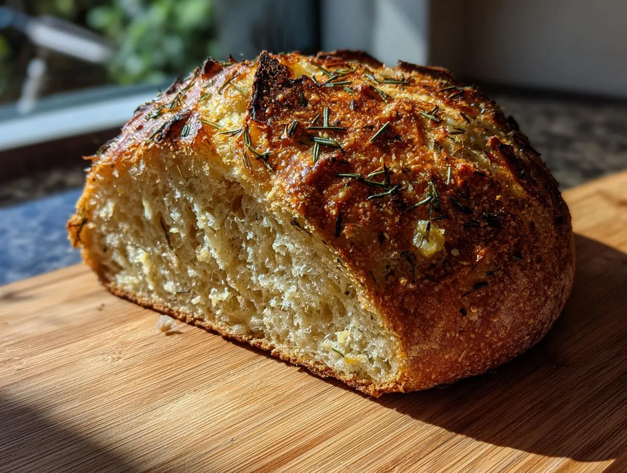 Garlic-Herb Crusty Bread