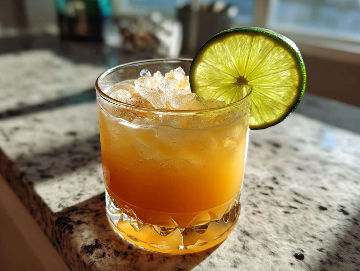 Hauntingly Spicy Ghostly Ginger Cocktail in 5 Minutes
