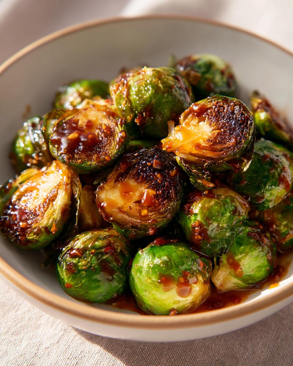 Honey Sriracha Brussels Sprouts - detail 1