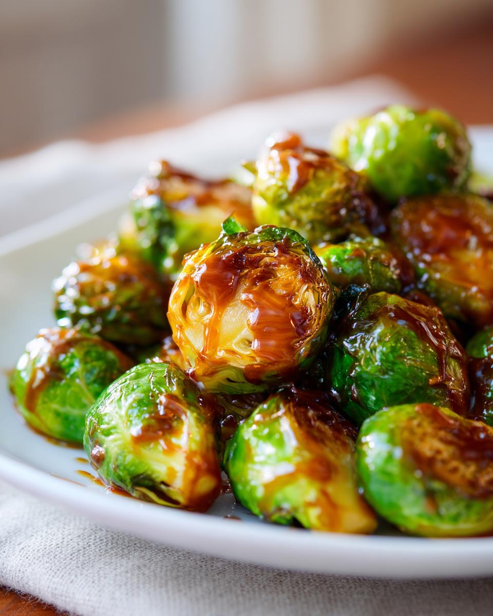 Honey Sriracha Brussels Sprouts - detail 2