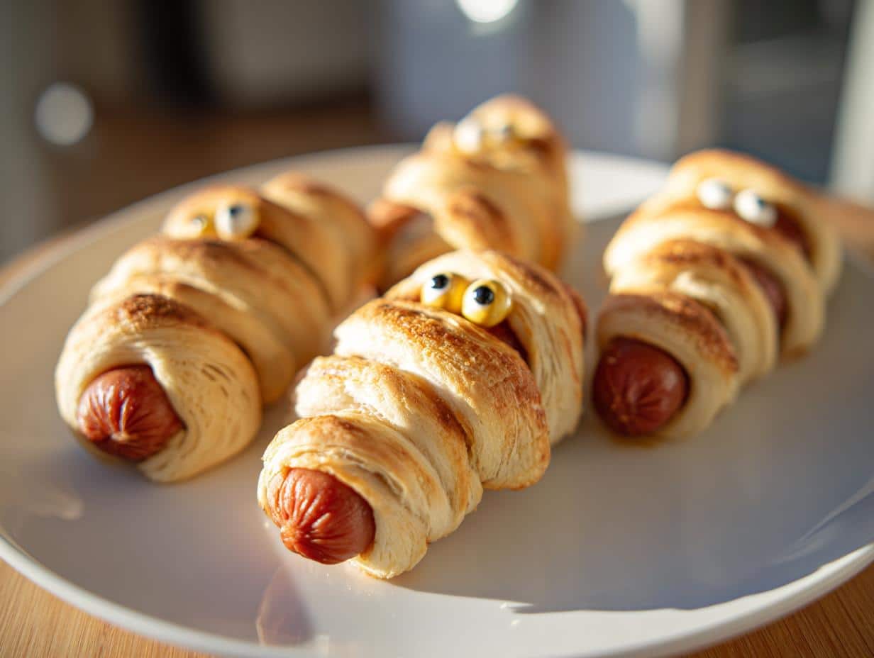 25-Minute Hot Dog Mummies That Kids Devour Instantly