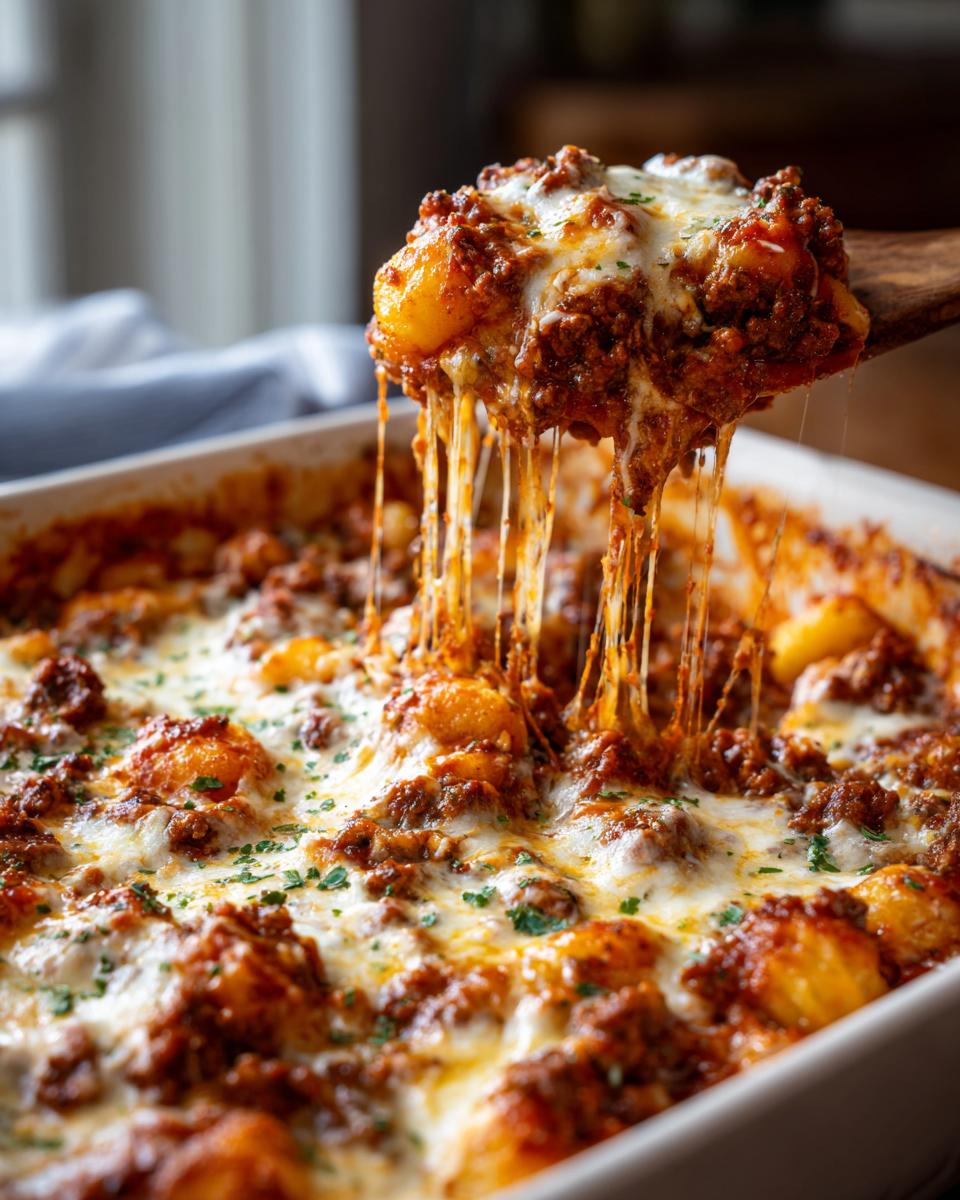 Italian Sausage and Gnocchi Bake - detail 1