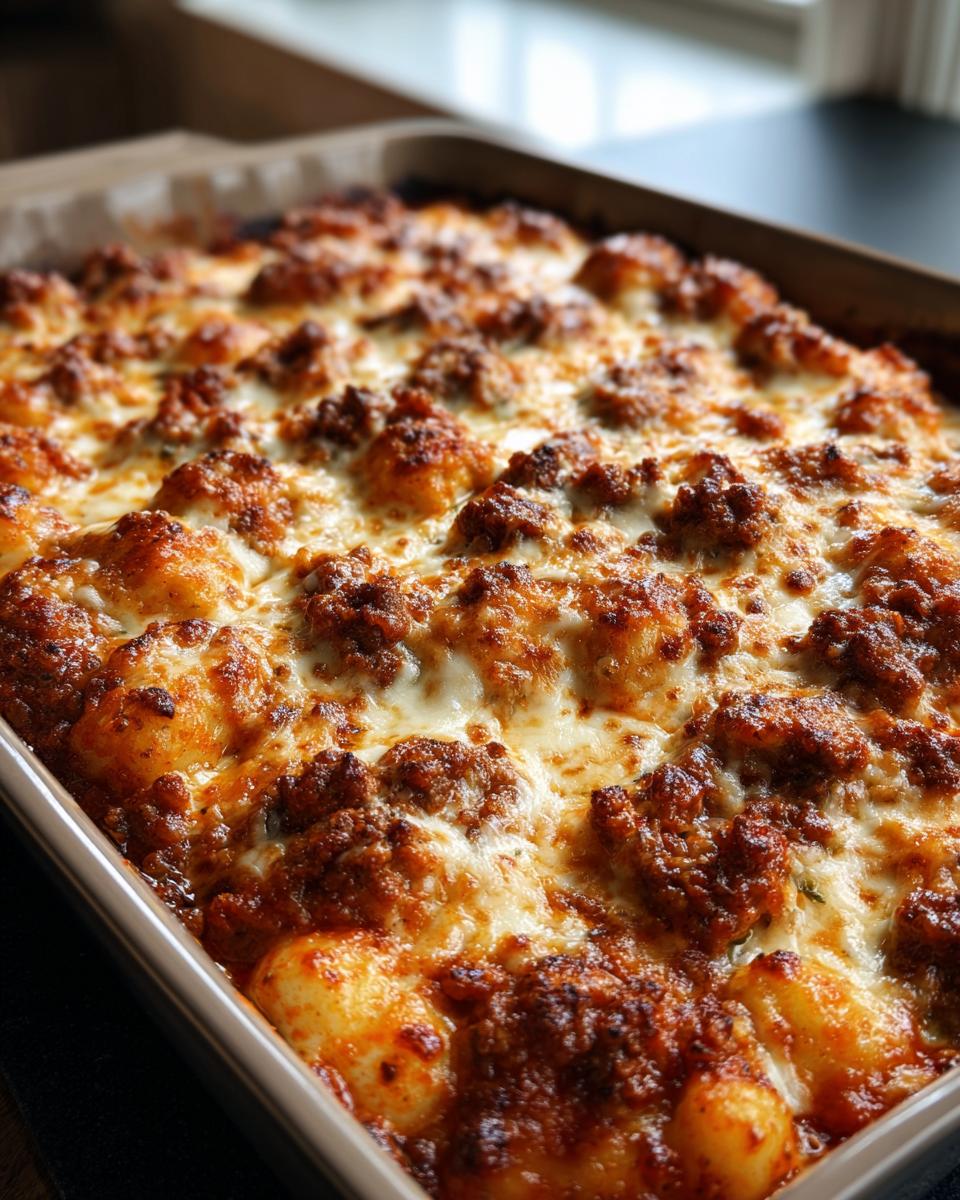Italian Sausage and Gnocchi Bake - detail 2